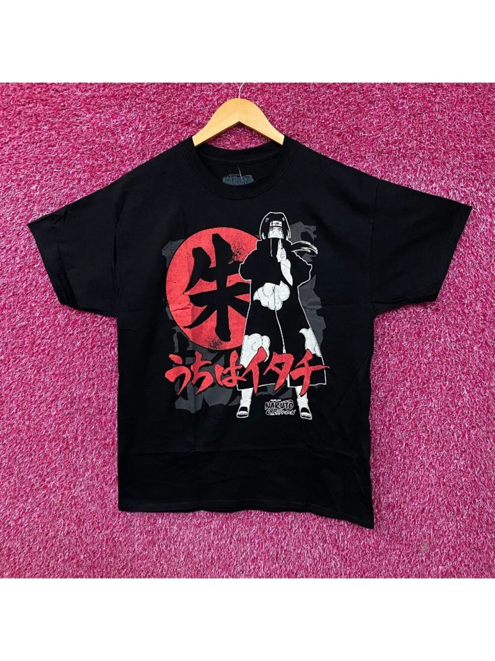 Naruto Shippuden Itachi Uchiha Anime T-Shirt Large